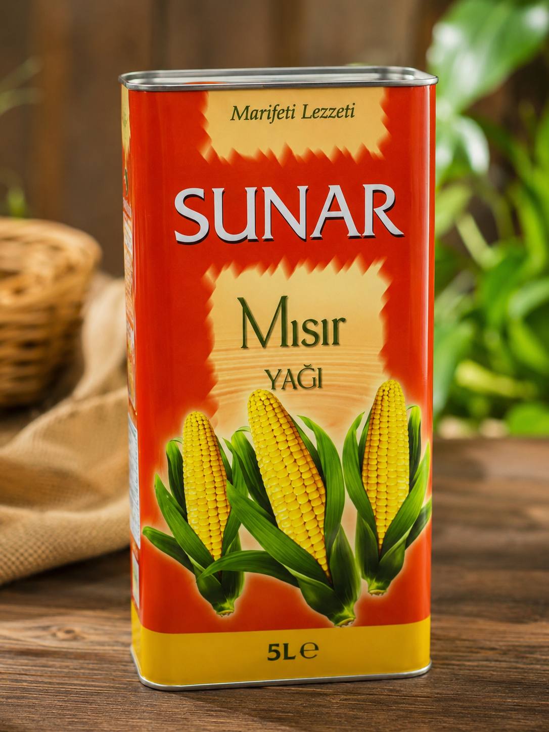 روغن ذرت 5 لیتری سونار فلزی 🌽