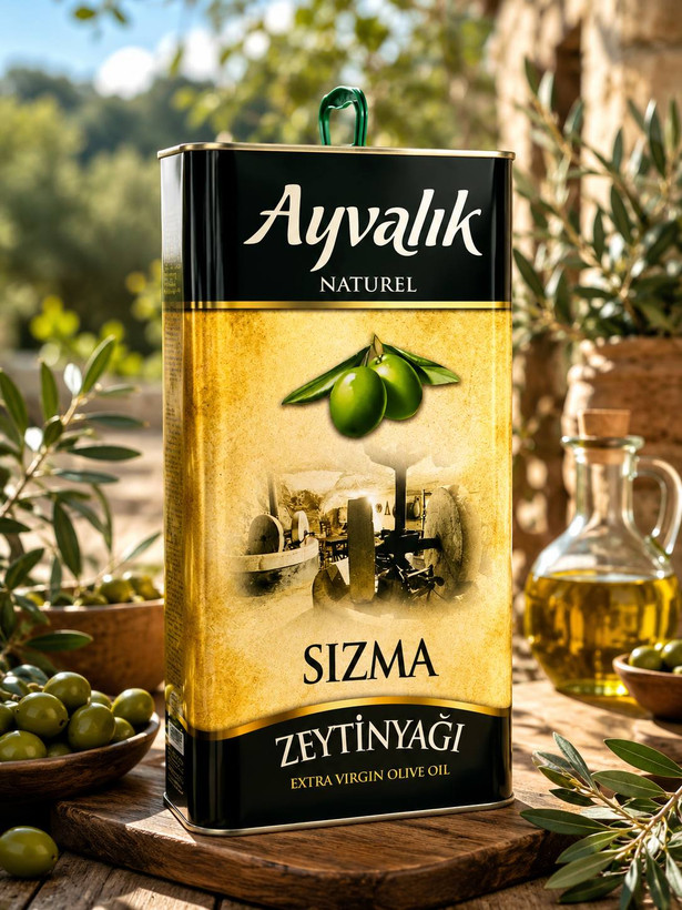 روغن زیتون 5 لیتری آیوالیک