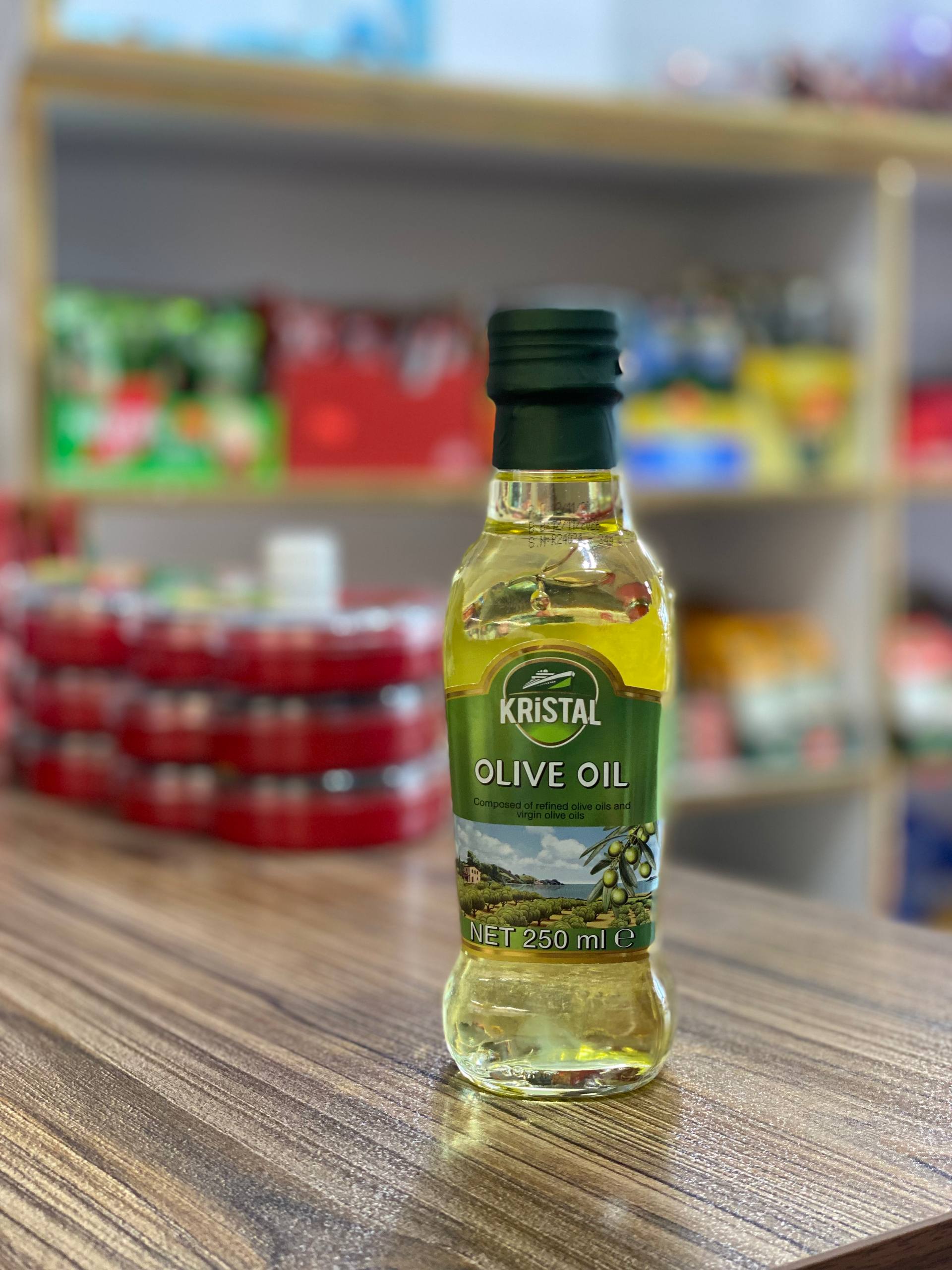 روغن زیتون 250 میل کریستال