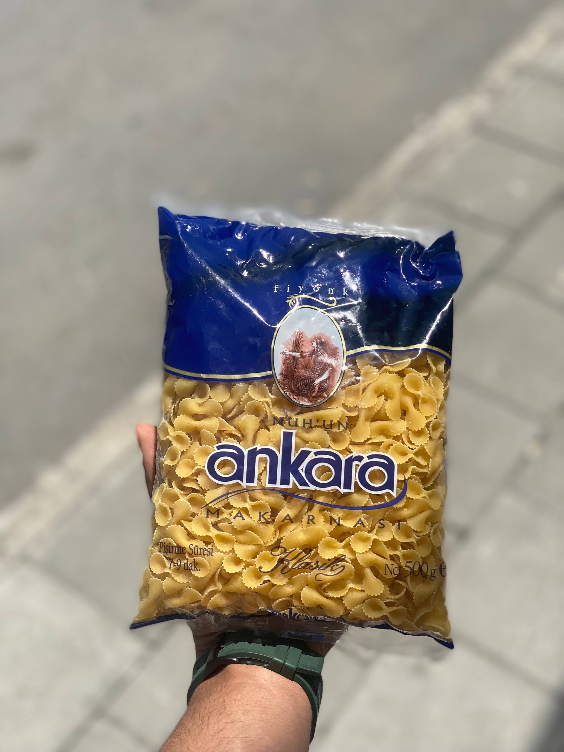 ماکارونی آنکارا ۵۰۰گرم ترکیه