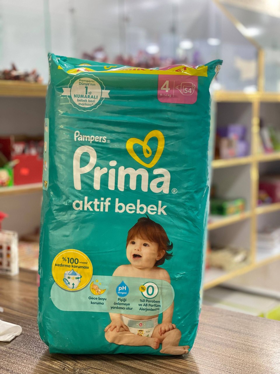 پوشاک بچه پریما سایز4 تعداد 54 عددی