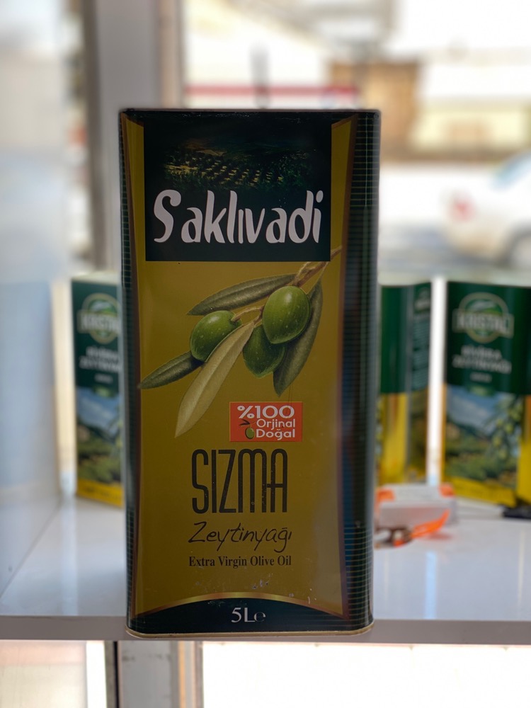 روغن زیتون 5 لیتری ساکلیوادی