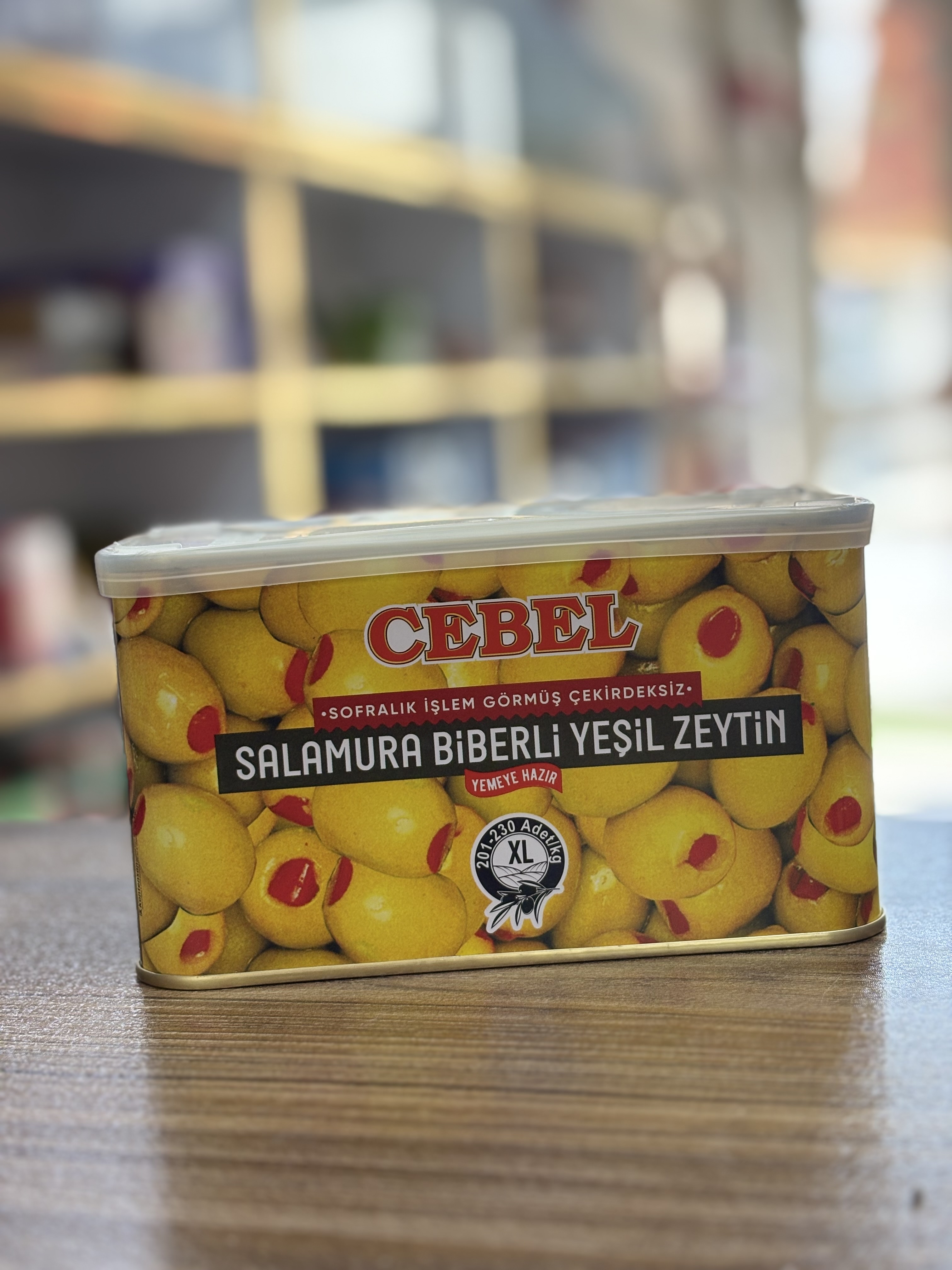 🫒🌶 زیتون سبز فلفلی CEBEL